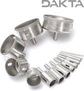 Dakta® Diamanten gatenboor set | 14 delig | Gatenzaag | Gatenzaag set 3/5/6/8/10/12/16/18/20/30/40/50/60/70mm