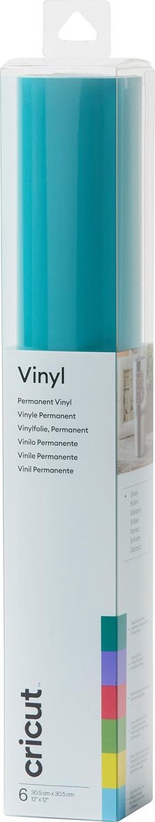CRICUT Premium Vinyl Permanent 30x30cm 6-sheet Sampler (Summer)