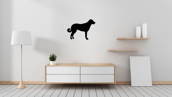 Berger d'Anatolie - Silhouette chien - XS - 19x26cm - Zwart - décoration murale