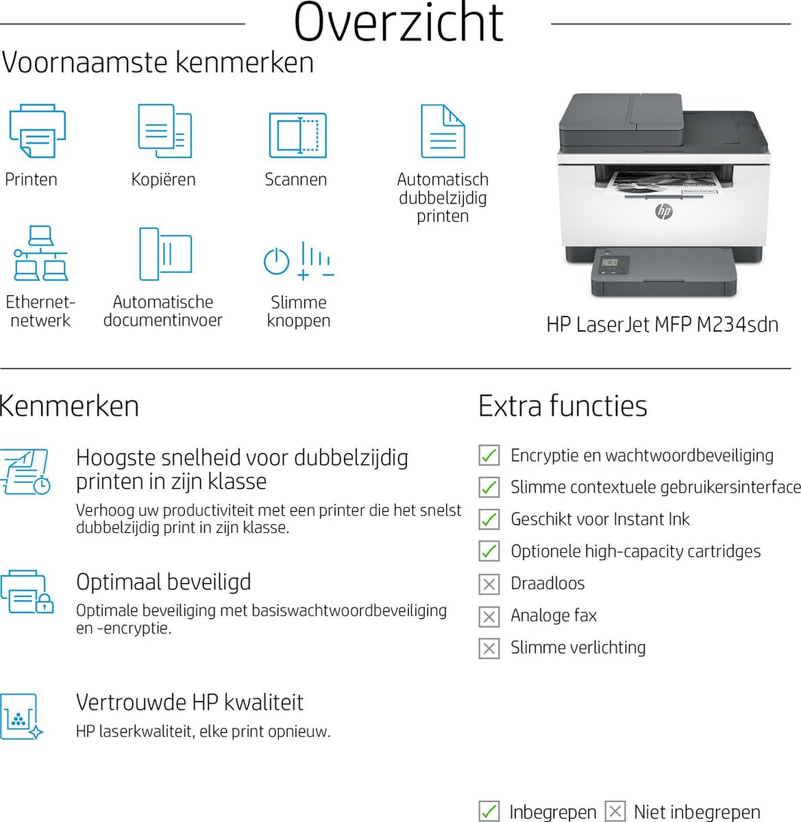 HP Laserjet M234SDN - Multifunctional Laser Printer thumbnail 7