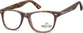 Montana Leesbril Mr67 Bruin Turtle Sterkte +1.50