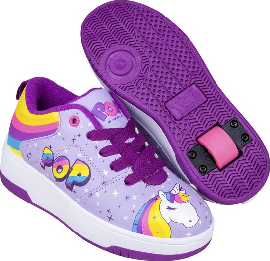 ondersteboven over het algemeen onvoorwaardelijk Heelys Pop Strive Sneakers voor Meisjes - Eenhoorn - Regenboog | bol.com