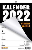 MGPcards - Weekblok (met boorgat) 2022 - Week begint op Maandag