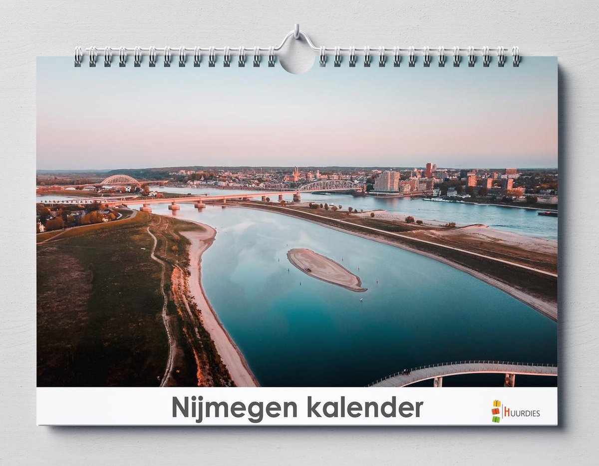 Cadeautip! Nijmegen kalender 35x24 cm | Nijmegen verjaardagskalender | Nijmegen wandkalender| Kalender 35 x 24 cm