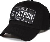 Baseball Cap Heren - El Patron - Zwart / Wit