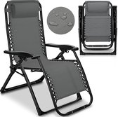 Chaise de jardin Sens Design - transat de jardin - gris