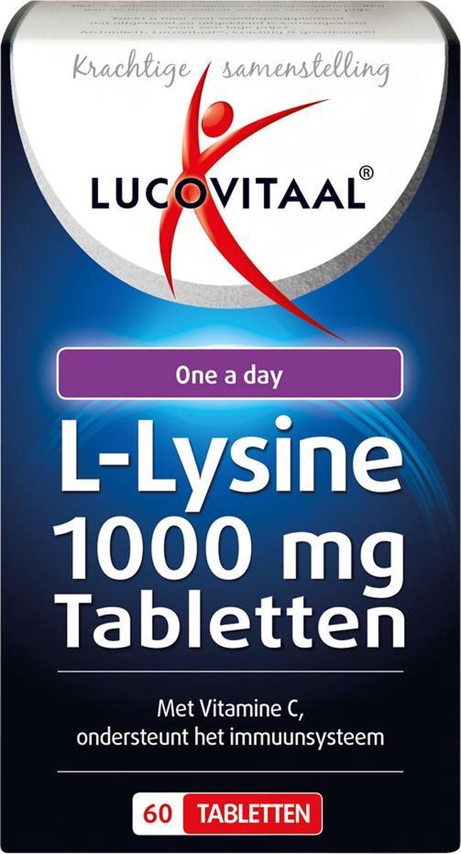 Goedkoopste 3x Lucovitaal L-Lysine 1000 mg 60 tabletten