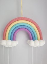 Regenboog mobiel - Babykameraccessoires - Wandhanger - Kinderkamer decoratie