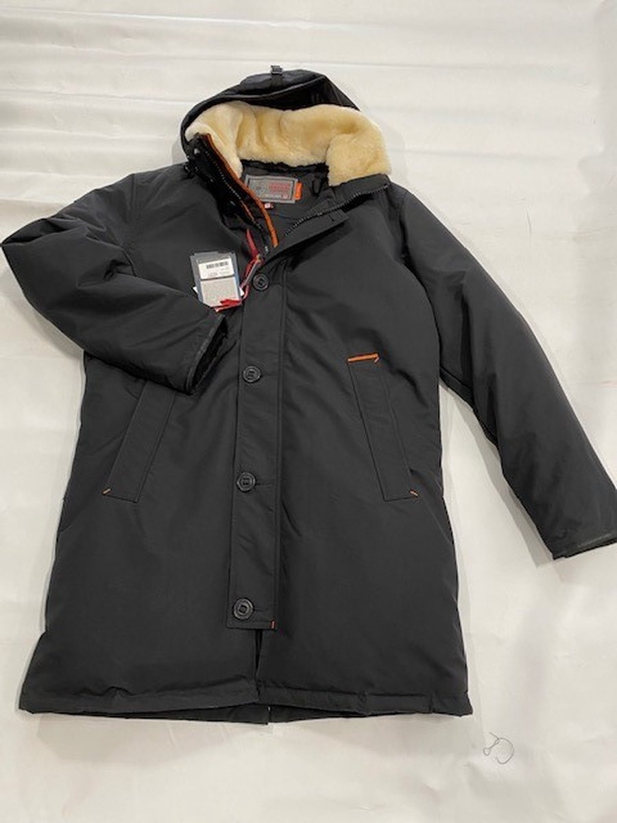 Outdoor Survival Canada Nevluk jacket urban shearling os0111 orca black 2XL