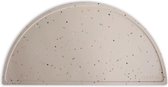 Mushie siliconen placemat vanilla confetti - feest - print confetti - stippen - etenstijd - baby - dreumes - peuter - BPA-vrij - mushie - tableware