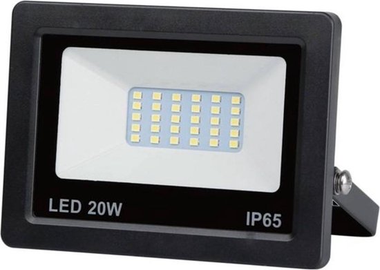 Beschietingen Hoes woonadres Hofftech LED Straler - Bouwlamp SMD - 20 Watt - IP65 | bol.com