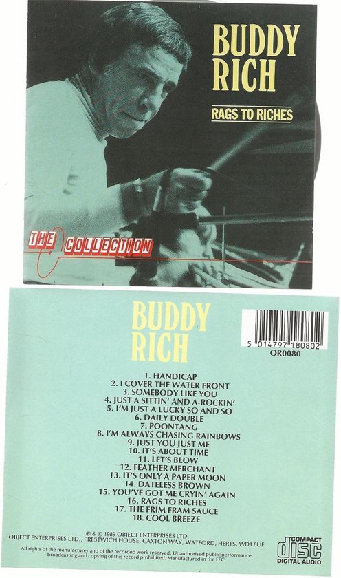 BUDDY RICH - RAGS TO RICHES