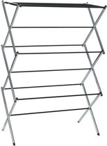 Buxibo Staande Droogrek - Uitklapbare Kledingrek - Wasrek - Droogrek Toren - 105x75CM - Wit