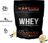 Kastoes Performance Whey Protein – 1000 gram - Vanille - Halal