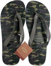 Havaianas Top Camuflada Heren Slippers - Groen/Bruin - Maat 41/42