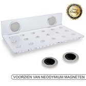 Stekkenrek - Coral Deck Set - Frag board - Stekkenrooster - Aquarium - Koraal - Magnetisch - Transparant