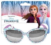 Disney Zonnebril Frozen Junior Ovaal Wit/paars
