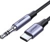 UGreen USB-C naar 3.5mm headphone jack AUX kabel 1m