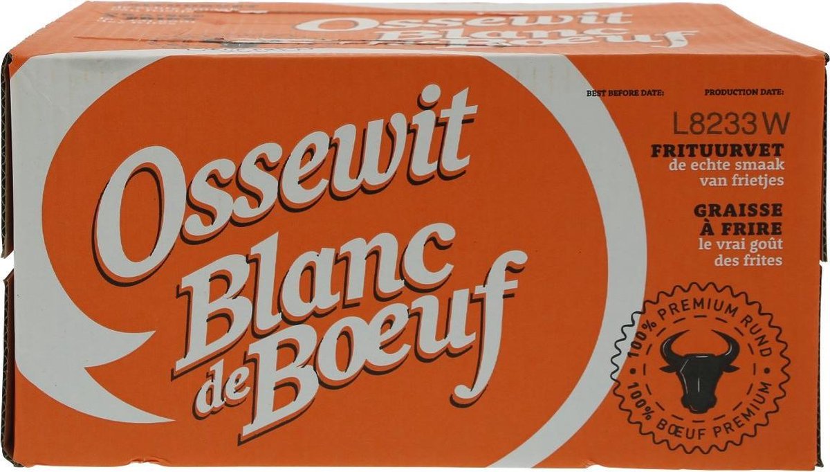 BLANC DE BOEUF graisse friteuse