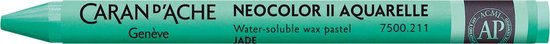 Craie pour aquarelles Caran d'Ache Neocolor II | Vert jade (211