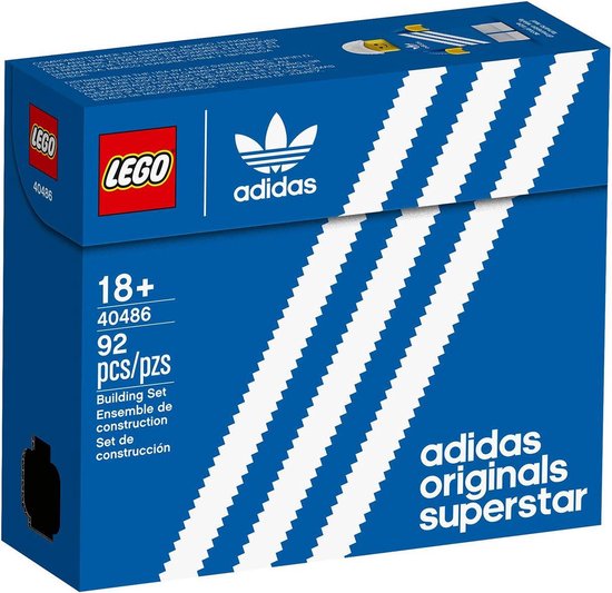 Mini LEGO® adidas Originals Superstar- 40486 | bol.com