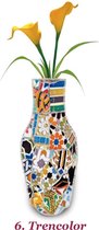 Barceloning - TRENCOLOR - Vase Cover - Sustainable & 100% Organic Cotton Vase Cover - Inspired Vibrant Designs - Pack of 5, Choose from 19 Designs.