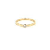 Passione gouden ring GGA1683 0.05ct