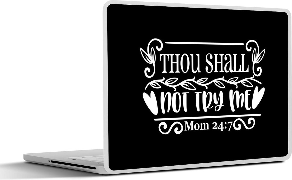 Afbeelding van product SleevesAndCases  Laptop sticker - 13.3 inch - Mama - Filosofie - Spreuken