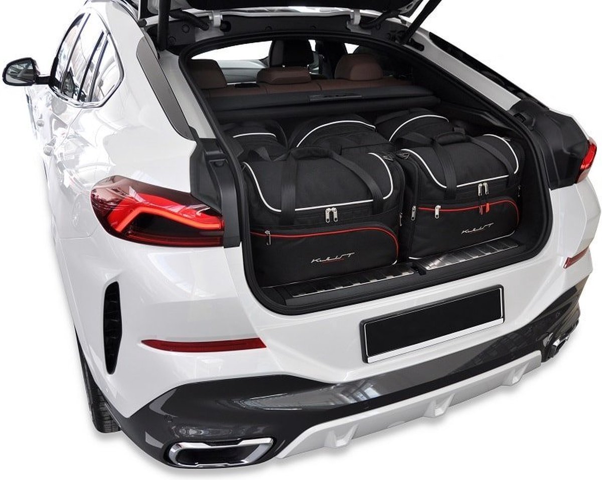 BMW X6 2019+ 5-delig Reistassen Op Maat Auto Interieur Kofferbak Organizer Accessoires