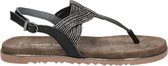 Marco Tozzi dames sandaal - Zwart - Maat 39