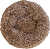 Floofs Hondenmand - Superzacht en Luxe - Wasbaar - Fluffy - Hondenkussen - 70cm - Donker Bruin