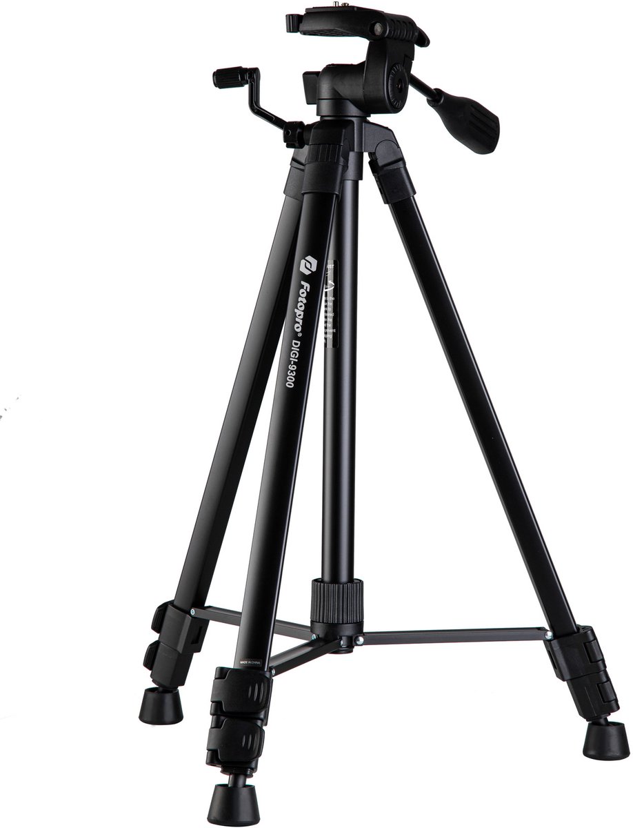 Fotopro DIGI-9300 Plus Professionele Tripod 180cm Hoog - De ultieme keuze voor professionele fotografen - camera statief