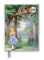 Flame Tree Blank Notebooks- John Tenniel: Alice and the Cheshire Cat (Foiled Blank Journal)