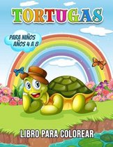 Tortugas Libro para Colorear para Ninos Anos 4 a 8