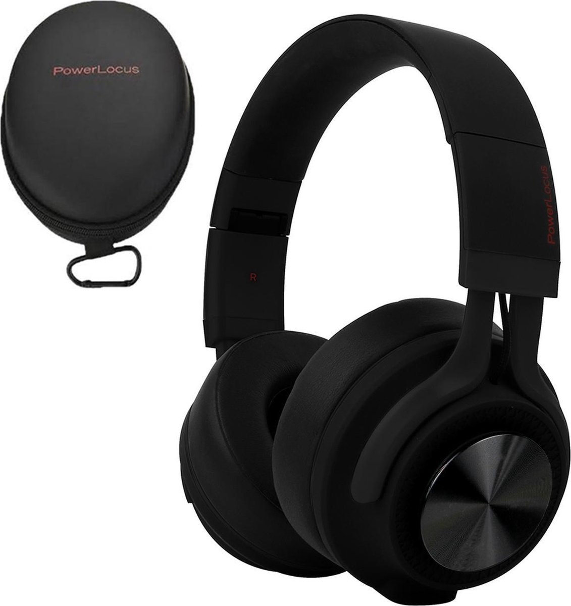 PowerLocus P3 draadloze Over-Ear Koptelefoon P3 Inklapbaar - Bluetooth - Met microfoon