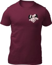 Bite Me - Hentai Heren T-Shirt -Getailleerd - Katoen - Ronde Hals