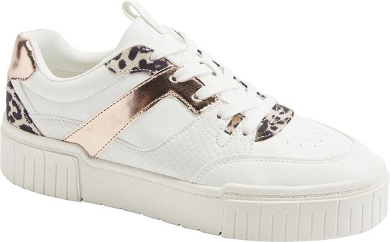 Witte sneaker goud Graceland om te zoenen