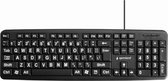 Gembird KB-US-103 toetsenbord USB QWERTY Amerikaans Engels Zwart