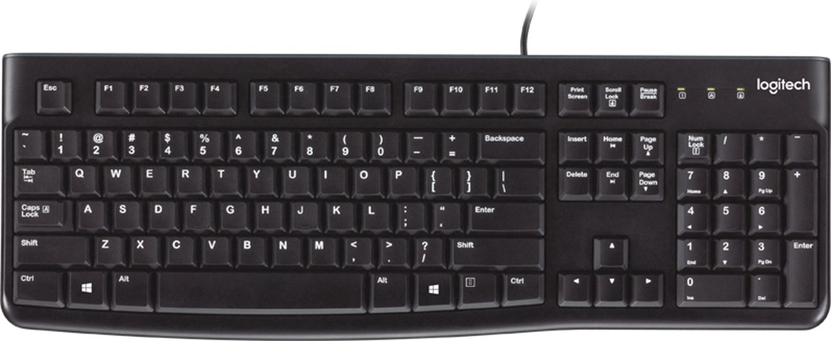 Logitech Keyboard K120 for Business toetsenbord Universeel USB Slovaaks Zwart