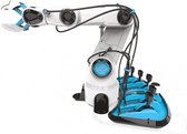 bouwpakket robotarm junior 38 x 30 cm wit 176-delig