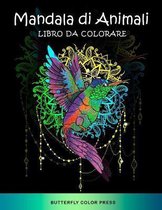 Mandala di Animali Libro da Colorare