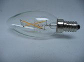 Familyled  Filament LED heldere kaars E14-3,5Watt  -kleur 3000Kelvin lichtsterkte  300 lumen