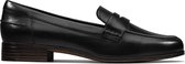 Clarks - Dames schoenen - Hamble Loafer - E - Zwart - maat 5,5