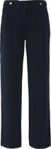 Cassis Dames Broek met zilverkleurige knoop - Maat 3XL