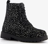 Blue Box meisjes veterboots - Zwart - Maat 34