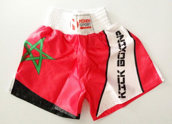 Nihon Kickboxing Shorts Marokko (Maat: XXL)