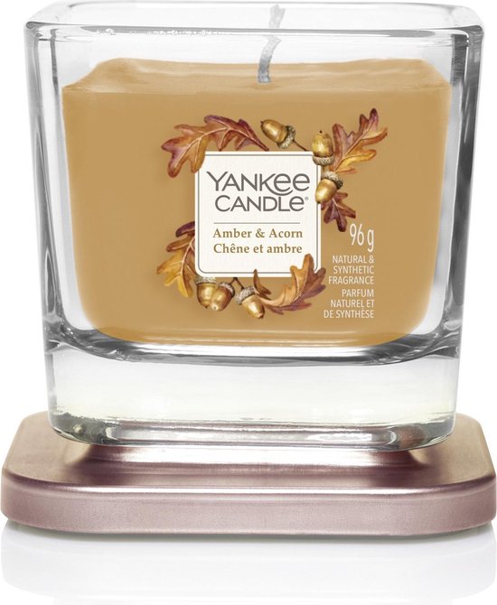 Yankee Candle - Geurkaars - Amber & Acorn Small Vessel - Default