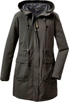 Functionele dames parka Killtec donkergroen - maat 44