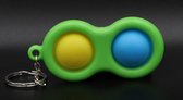 Simple Dimple - Pop It – Fidget Toy Spel – Anti Stress, Autisme en ADHD - Vrij van Giftige Materialen - - Verschillende Kleurencombinaties