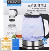 Home Essentials glazen waterkoker-Led-1,7liter-2,200watt